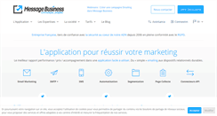 Desktop Screenshot of message-business.com